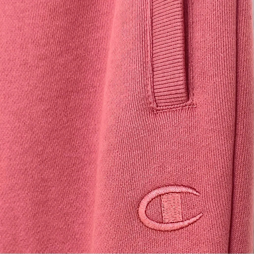 Champion Jogger Fleece Pants Inner Drawcord Pockets Embroidered Logo Stretch - Picture 3 of 15